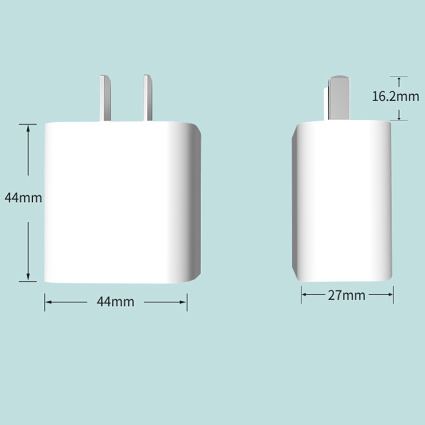 18W PD Phone Charger For iPhone 11 Pro XS Max 6 Type C Fast Charging Power EU US Plug iPhone Charger Củ Sạc Nhanh B'