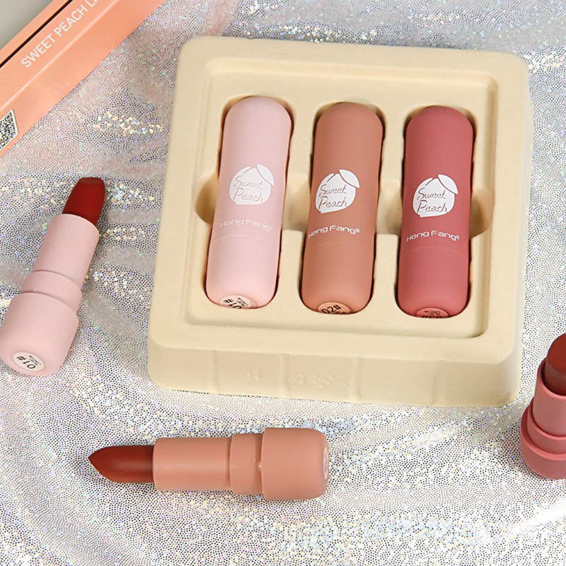 Set son môi nhung mịn Hengfang H9383 bền màu lâu trôi | BigBuy360 - bigbuy360.vn