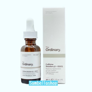 Serum cho mắt the ordinary caffeine solution 5% + EGCG cải thiện bọng và thâm quầng mắt