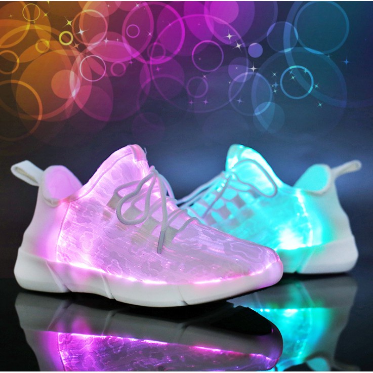 Giày Sneaker Trẻ Em Có Đèn Led Phát Sáng Đổi Màu Sạc Pin USB - Size Từ 26 - 45 - Thế Giới Giày Dép Trẻ Em Sun Kid