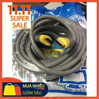 [Chính Hãng] Dây hdmi Xám 10m Arigatoo chuẩn xịn full hd