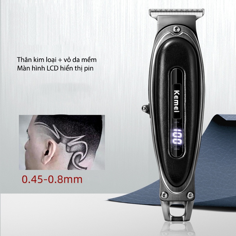 Tông đơ bấm viền Kemei KM-1945 chuyên nghiệp cho nam-Hàng chính hãng