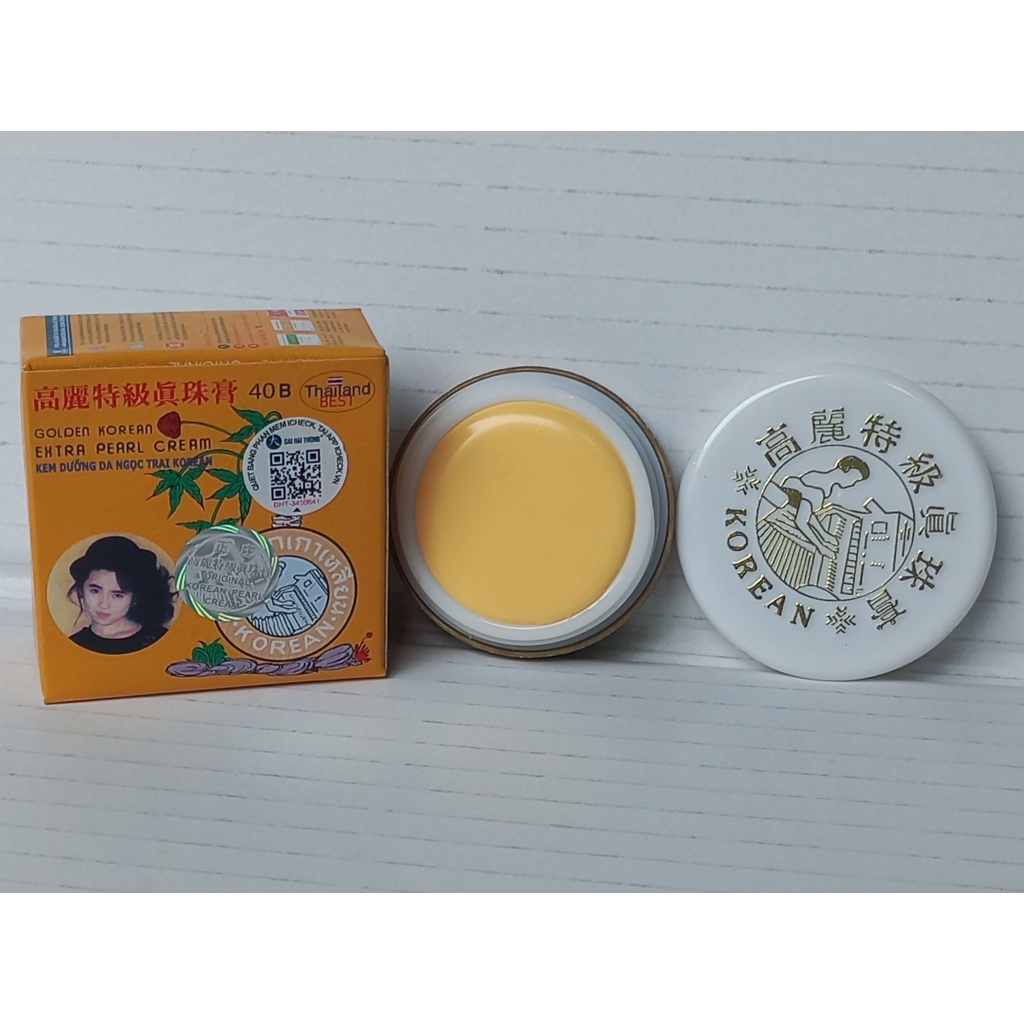 Combo 6 Kem sâm vàng Dưỡng Trắng Ngọc Trai Korean Extra Pearl Cream 5g