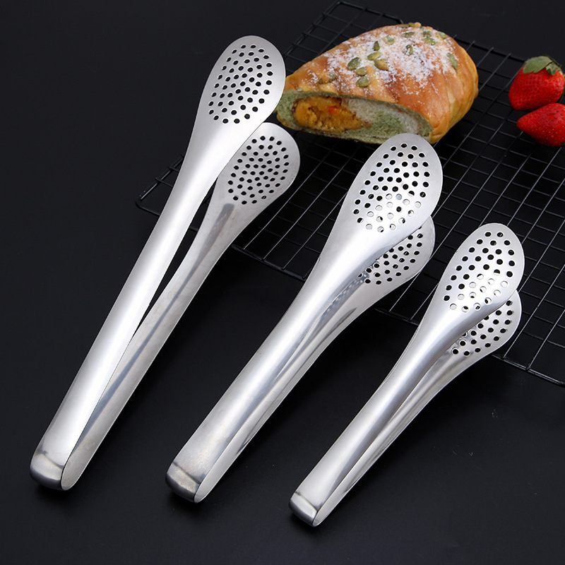 Kẹp Gắp Thức Ăn Chất Liệu Thép Không Gỉ Tiện Dụng
