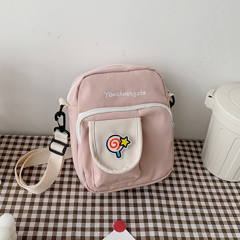 Túi Đeo Chéo Đa Năng Phong Cách Vintage Dễ Thương Cho Nữ