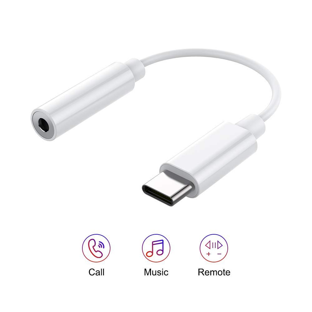 Cáp chuyển đổi âm thanh từ USB Type-C sang 3.5mm thiết kế tiện dụng chất lượng cao