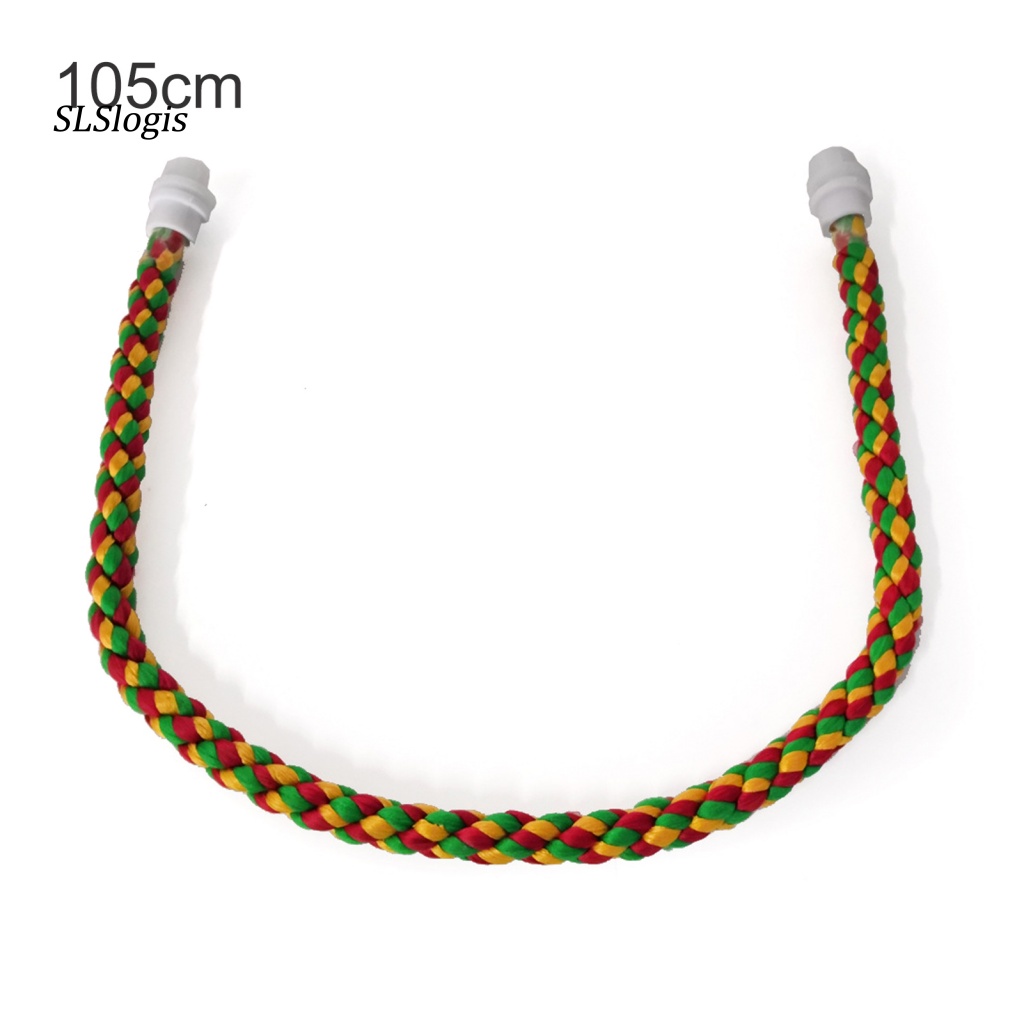 Đồ Chơi Mài Móng Chân Bằng Dây Cotton Bện Cho Chim Vẹt