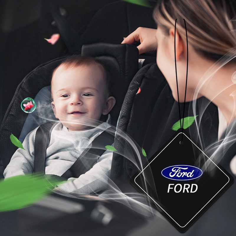 1 Dây Treo Nước Hoa In Logo Sáng Tạo Cho Xe Hơi Ford ST FOCUS 2 3 Mondeo Fiesta Kuga MK2 MK3 MK4