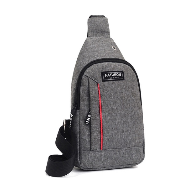 Túi đeo xách Nam thời trang túi đeo ngực túi đeo vai thể thao chống nước Chỉ đỏ