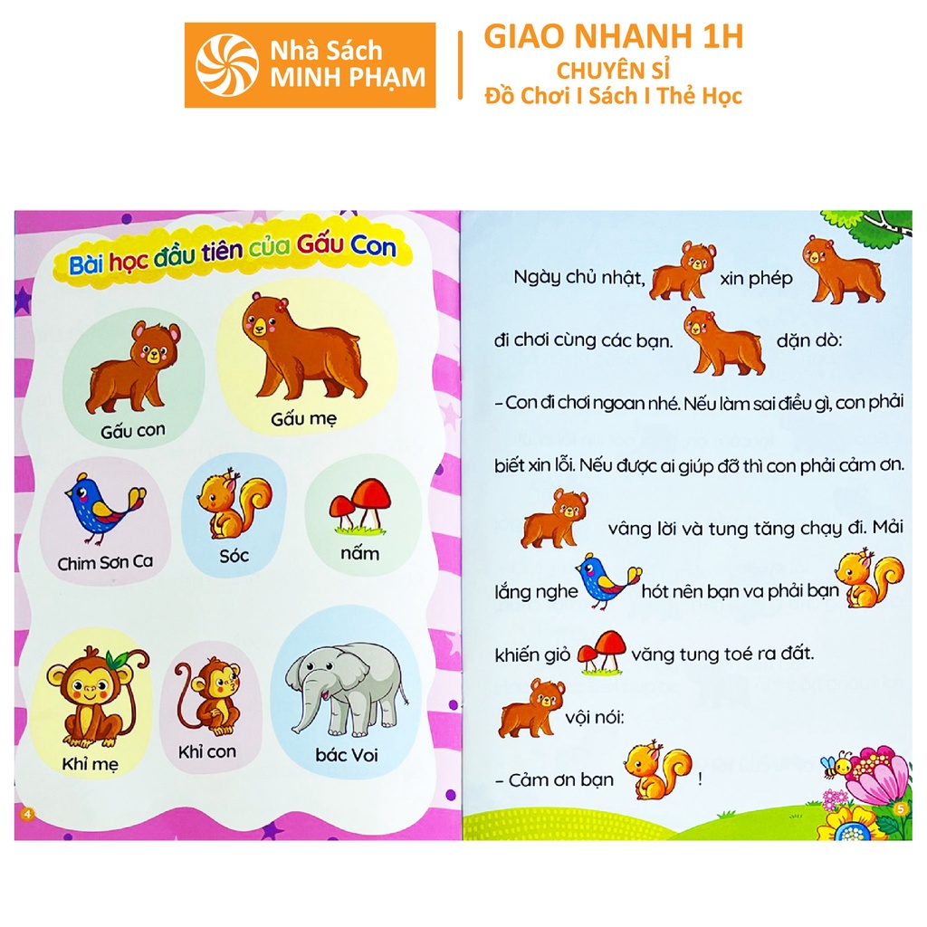 Sách - Combo Truyện Tranh Tư Duy Cho Bé - Bé Tập Đọc, Học Điều Hay (8 Cuốn)