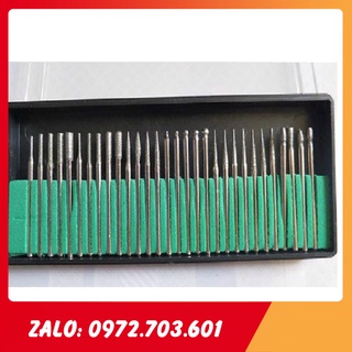 Bộ 30 mũi khắc mài hợp kim mini