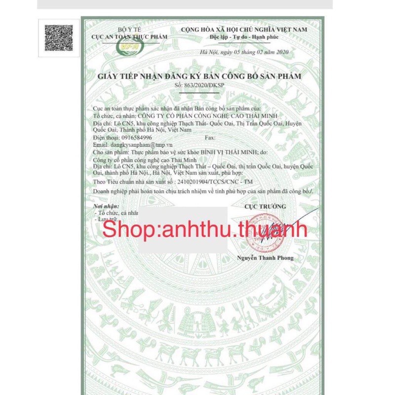 Bình Vị Thái Minh - Giảm Trào Ngược Dạ Dày, Giảm Thiểu Các Biểu Hiện Của Viêm Loét Dạ Dày