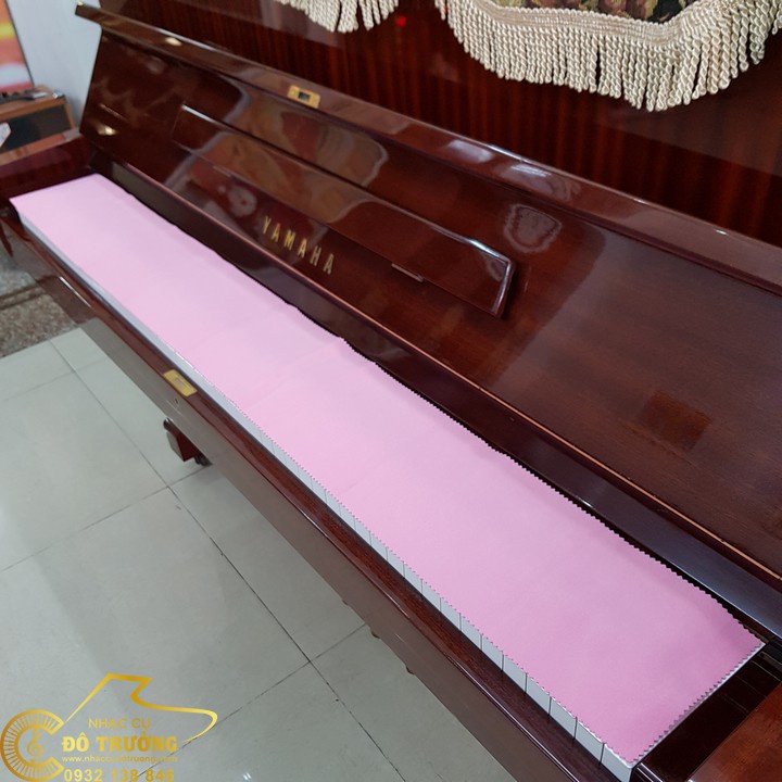 Khăn phủ phím đàn Piano nhập khẩu từ Nhật màu hồng