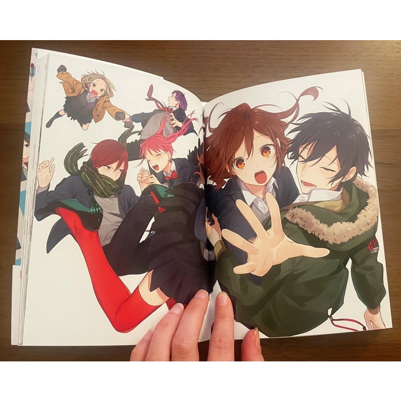 Sổ tay artbook Horimiya Nhật