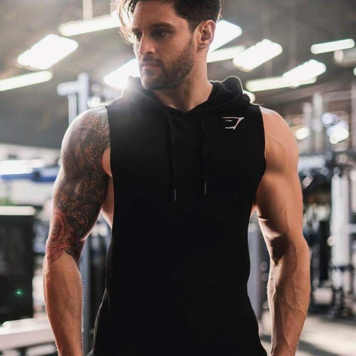 Áo tank Top Gym Có Nón, Áo Ba Lỗ Có Nón Tập GYm Phong  Cách Thời Trang Ấn Tượng