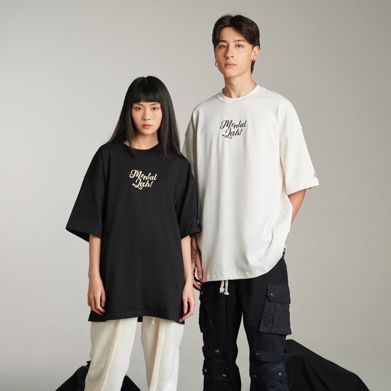 Áo Thun MENTAL® Thêu /Basic/ Oversize Tee