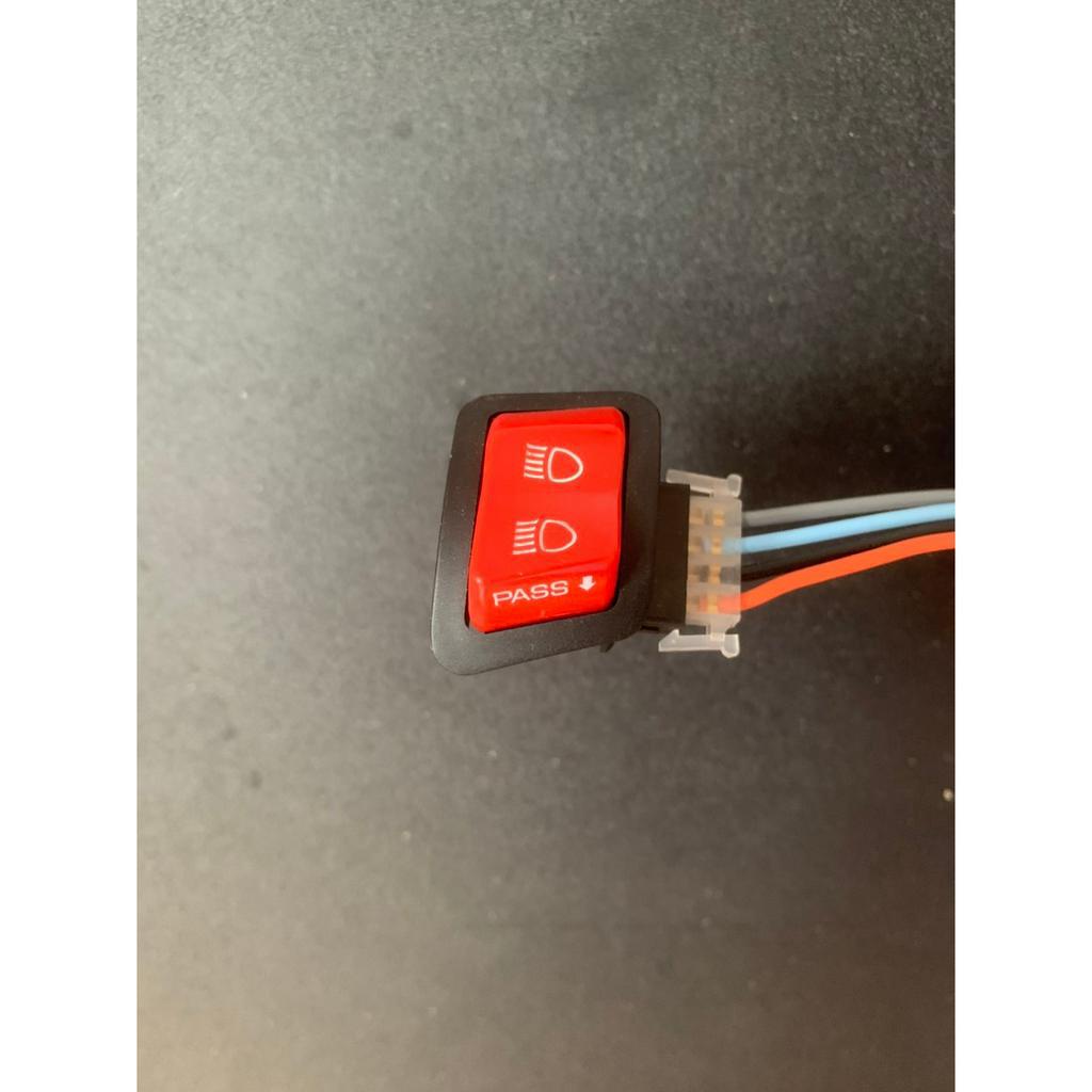 Công tắc passing SH kích thước zin - độ thêm tính năng passing cho xe máy Honda