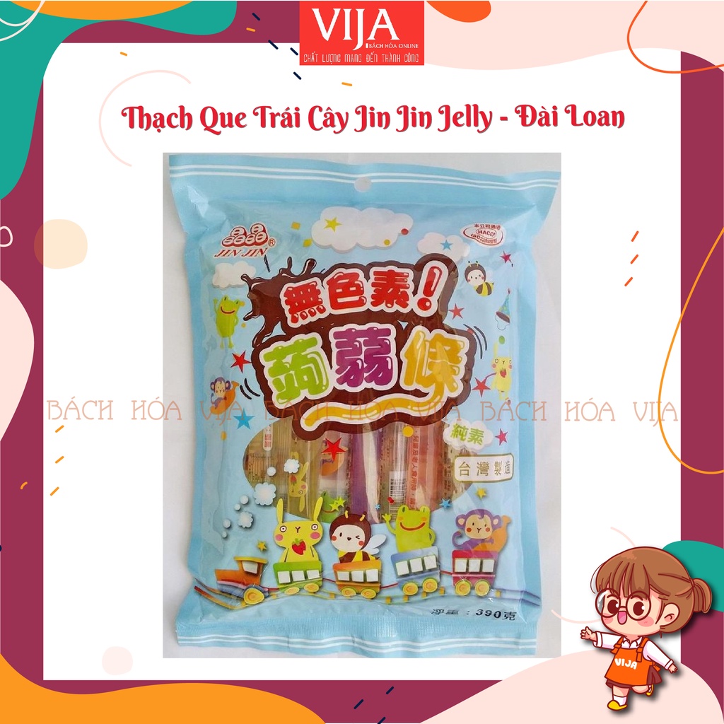 Thạch Que Trái Cây Jin Jin - 380gram