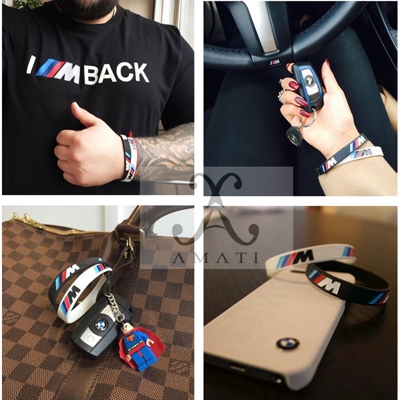 Bộ 2 vòng Tay Cao Su BMW Thể Thao zan29 | BigBuy360 - bigbuy360.vn