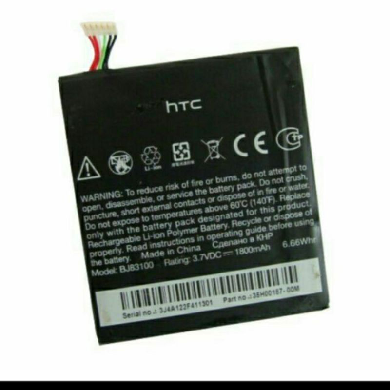 PIN Xịn HTC ONE X , G23, S320E S720E BJ83100 ZIN bảo hành 6 tháng