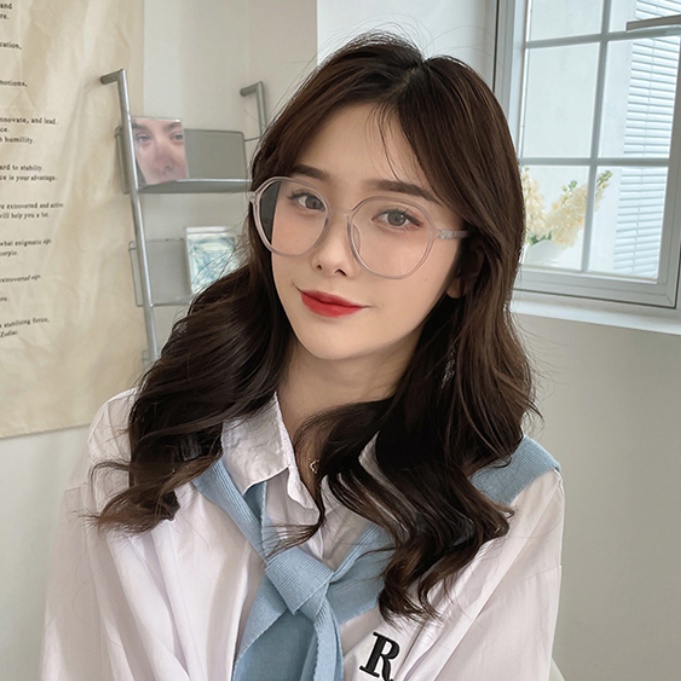 Mắt Kính Gọng Tròn Màu Gradient Siêu Nhẹ Thời Trang Hàn Quốc 2022