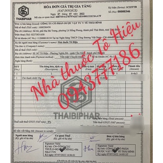Chè thanh nhiệt Thái Bình ( gói 100 túi)
