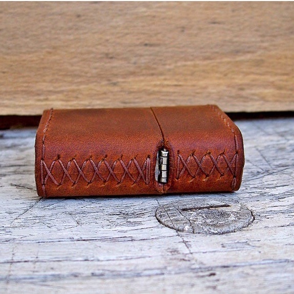 Bao Da Zippo Bao da Bật Lửa Zippo Da Thật Handmade Libira Leather – Đồ Da Thủ Công Làm Theo Yêu Cầu