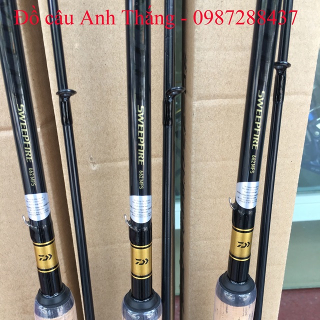 Cần lure Daiwa SweepFire 662MFS, 702MFS