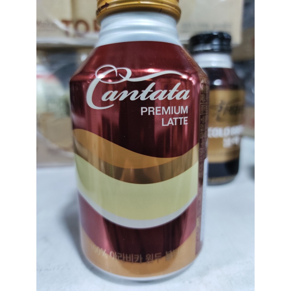 Cà phê Cantata hàn quốc, cà phê đóng chai cantata hàn quốc 275ml - 칸타타 커피