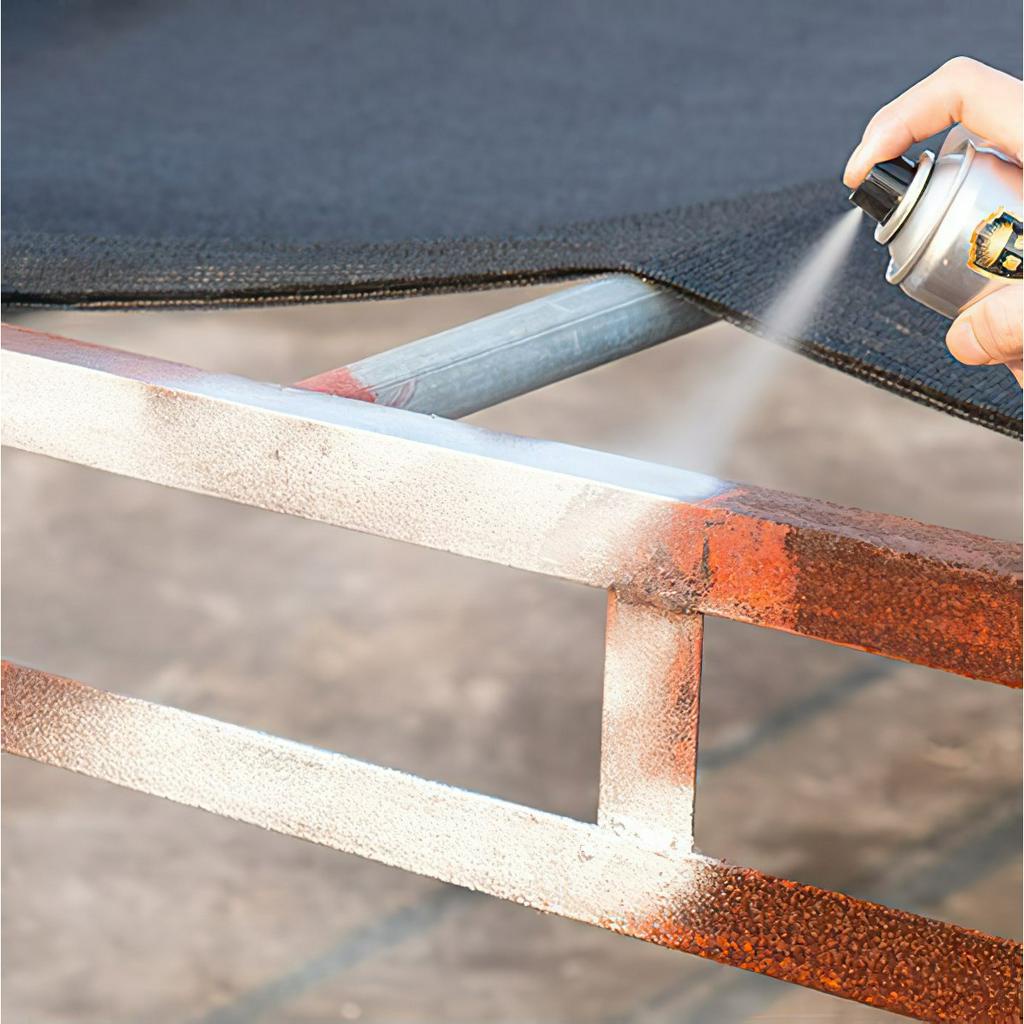 Rusty Spray Paint Xe máy Car Wheel Silver Spray Paint -350ml