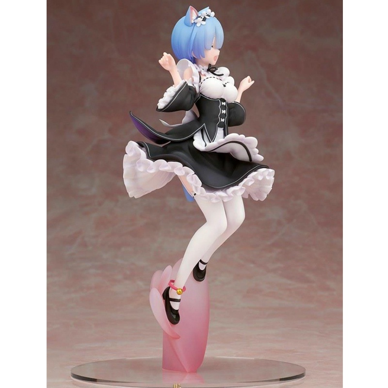 Mô Hình Nhân Vật Anime Re: Zero Starting Life In Another World Rem Nekomimi Phiên Bản 23Cm Mô Hình Nhân Vật Bishoujo Tỉ Lệ 1 / 8