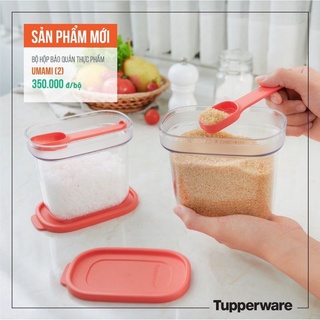 Bộ 2 hộp UMAMI tupperware bảo quản gia vị