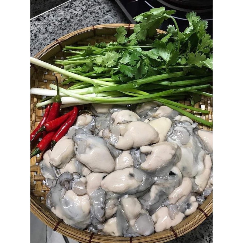 (DTFood-CHUYÊN SỈ) RUỘT HÀU TÚI 1kg SIÊU NGON BÉO TRỤC BÉO TRÒN 💥