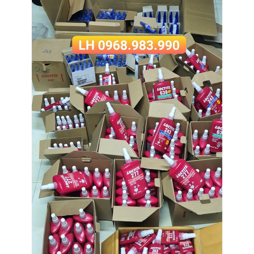 KEO DÁN KHÓA REN BULONG LOCTITE 542 MEDIUM STRENGTH OIL TOLERANT THREADLOCKER 50ML