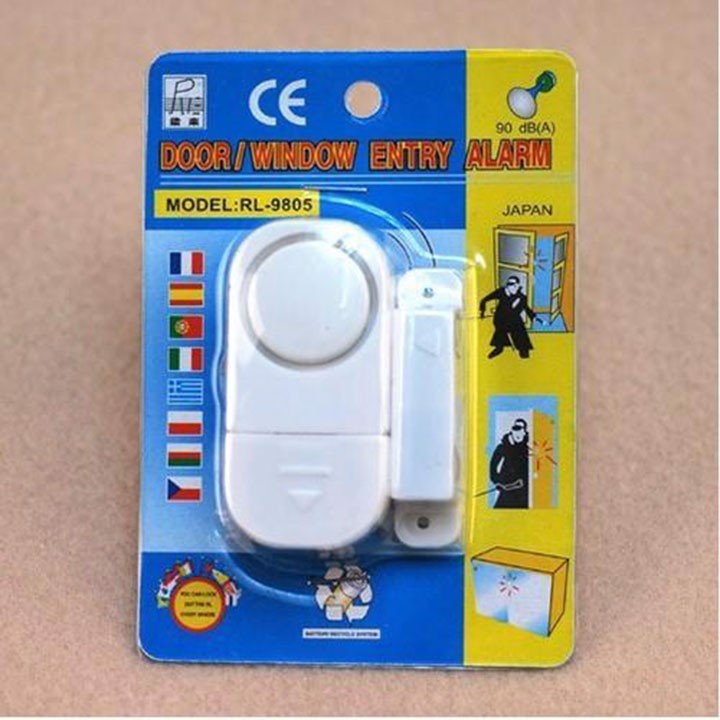 Chuông Còi Gắn Cửa Báo Động Chống Trộm Không Dây