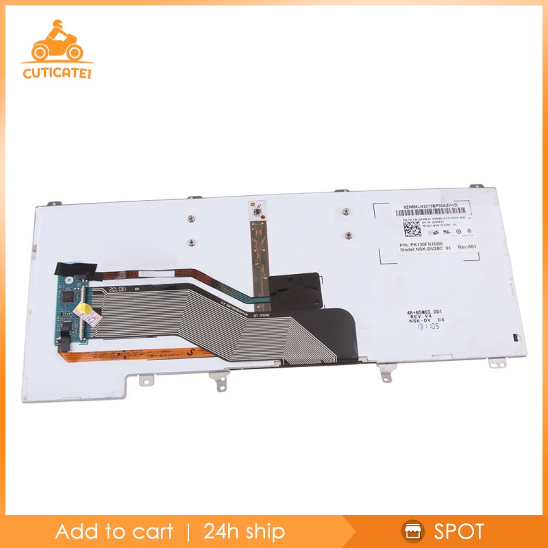 Bàn Phím Laptop Phiên Bản US Cho Latitude E6420 E6430 E6440 E6220 E6230