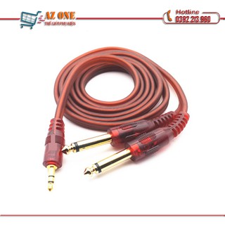 Dây chuyển 3.5 sang 2 đầu 6.5mm 1.5M T636