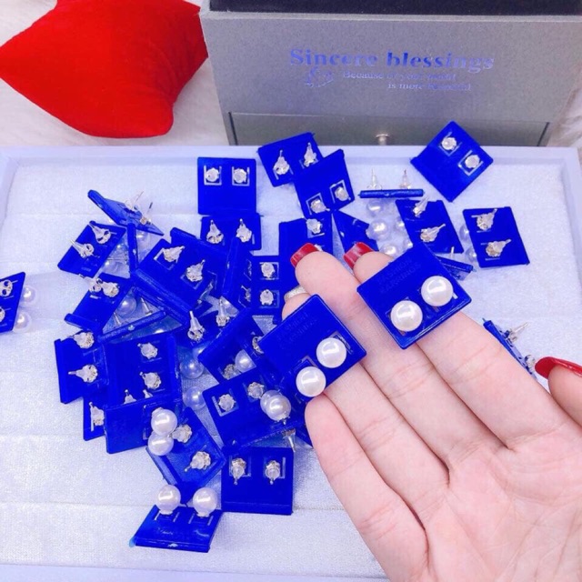 Bông nụ trai chốt cắm chuẩn bạc ta-THJ SILVER