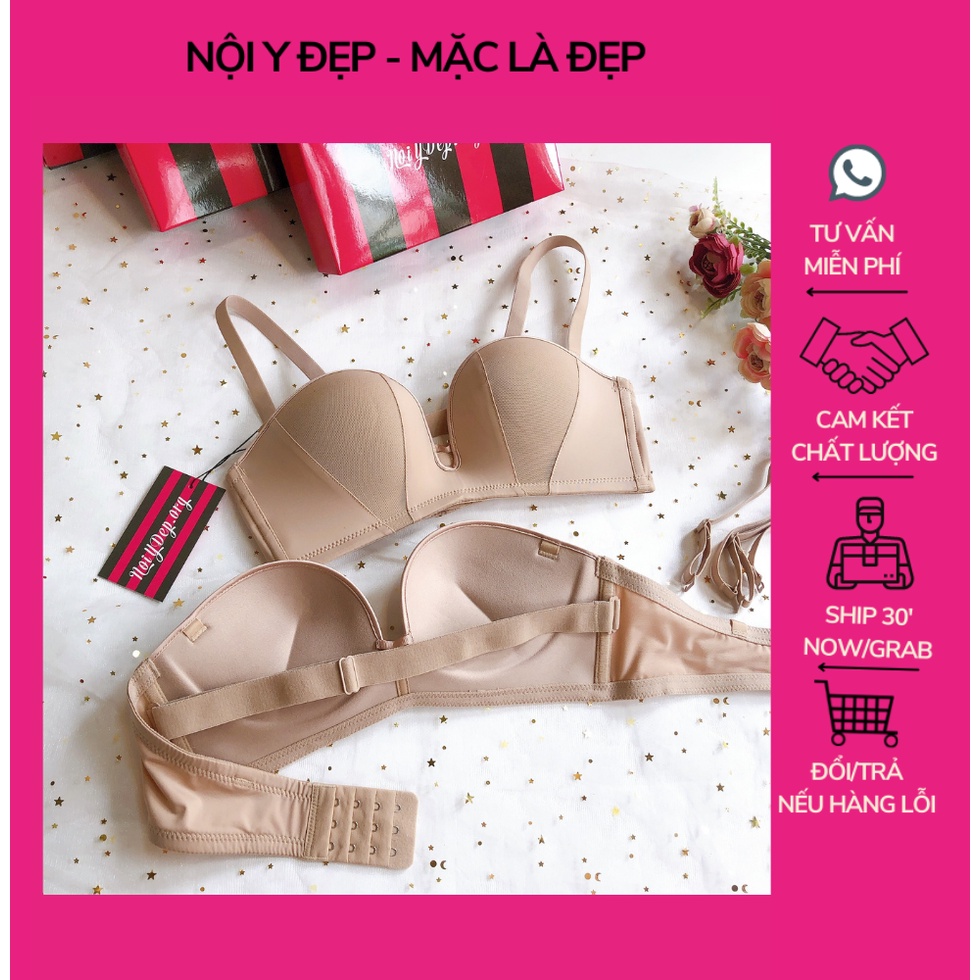 Áo lót nữ Pinkdear cúp ngang không gọng chống tuột tại Nội Y Đẹp
