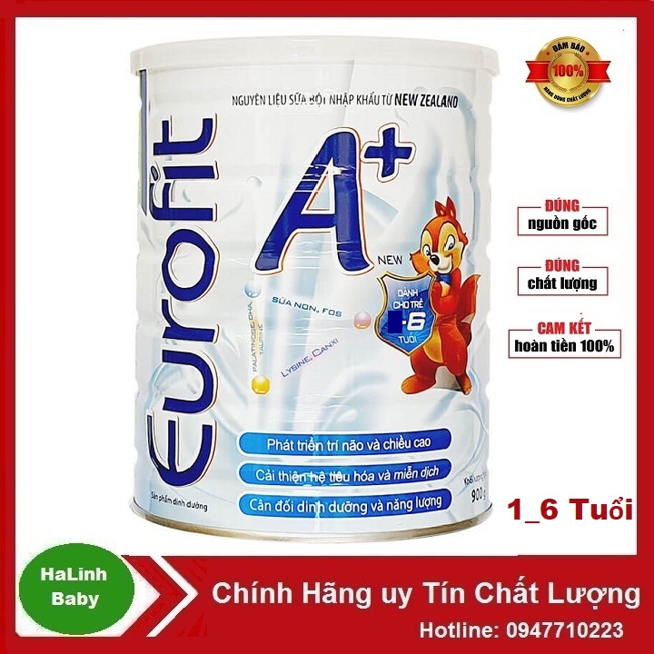 Sữa Eurofit A+ Hộp 900g [Date 2025]