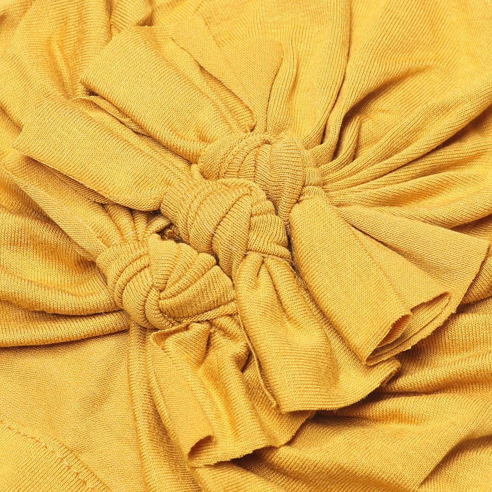 LAYOR1 Khăn Turban Mềm Mại Thắt Nơ Xinh Xắn Cho Bé Sơ Sinh