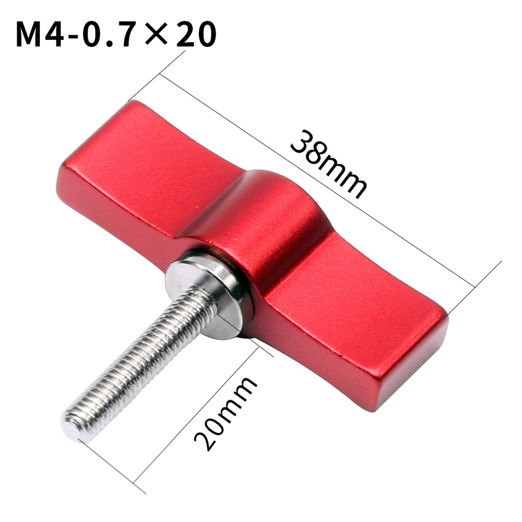 Cờ Lê Chữ T Bằng Thép Không Gỉ 304 M4 M5 1 / 4 3 / 8 SLR Cho Máy Ảnh Gopro