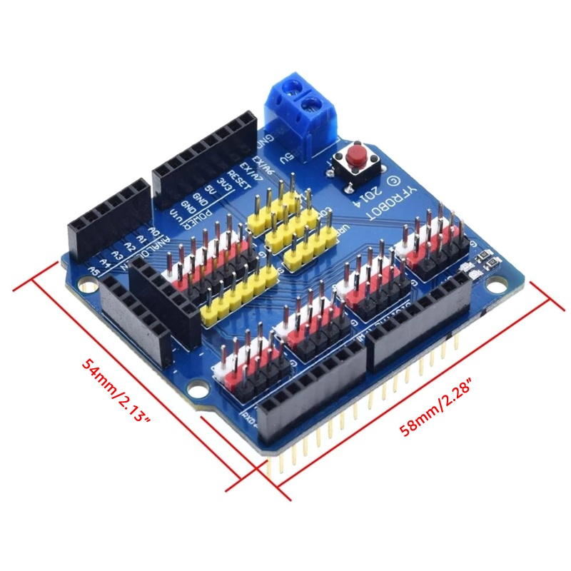 Bảng Mạch Cảm Biến Mở Rộng V5.0 Chuyên Dụng Cho UNO- R3 V5