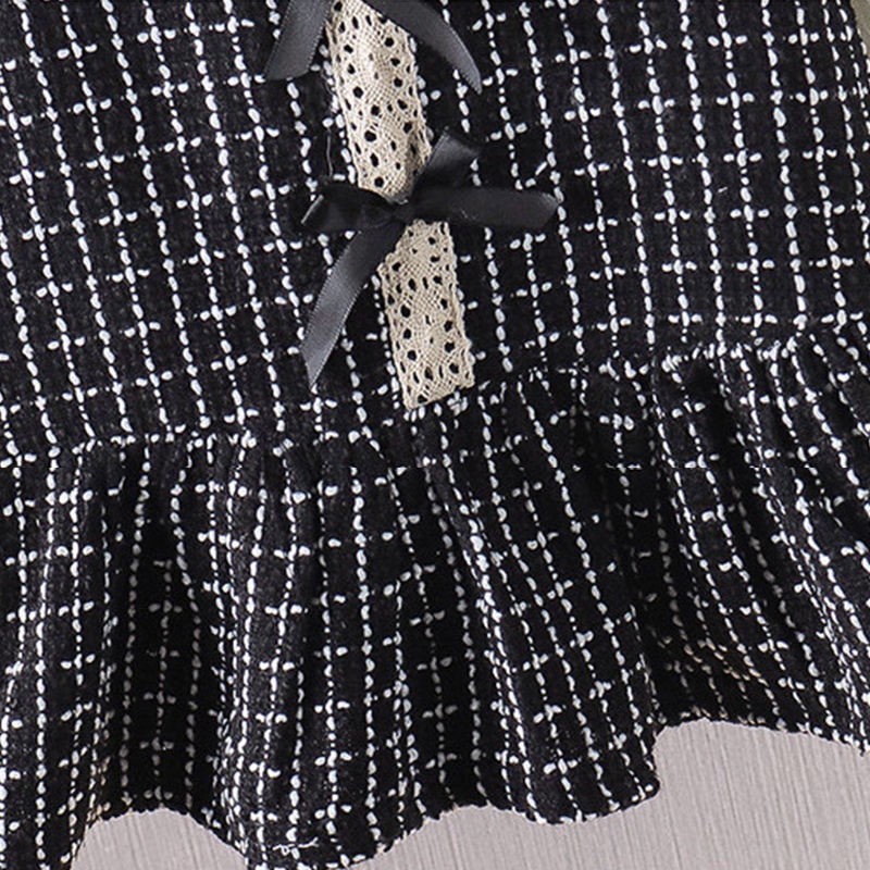 Bộ ÁO Cổ Lọ + Chân VáY Xinh XắN Cho Bé GáI (0-4 TuổI