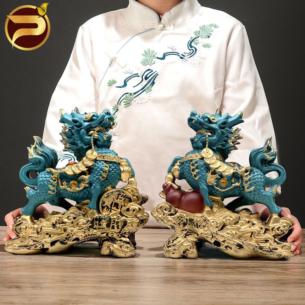 Tượng Kỳ Lân Phong Thủy Trấn Trạch Chiêu Tài, Quà Tặng Tân Gia Khai Trương Sinh Nhật
