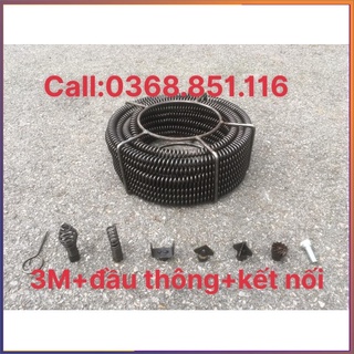 Dây thông tắc dùng cho máy khoan dài 3M