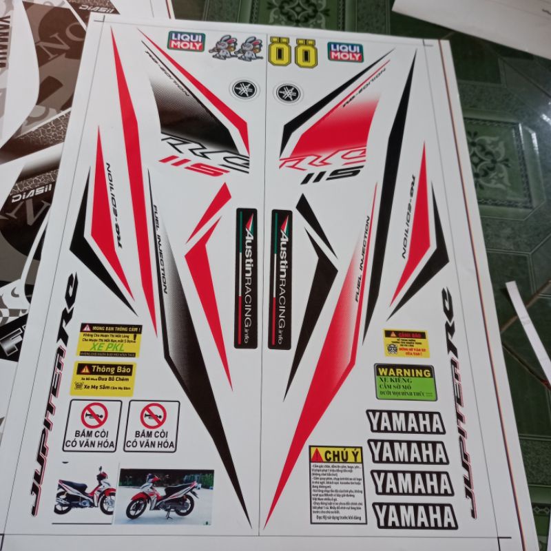 tem rời jupiter fi RC trắng đỏ