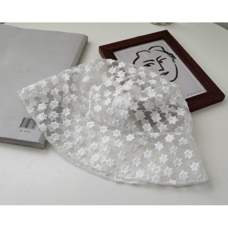 Mũ Tai Bèo Ren Hoa Xinh Xắn Cho Nữ