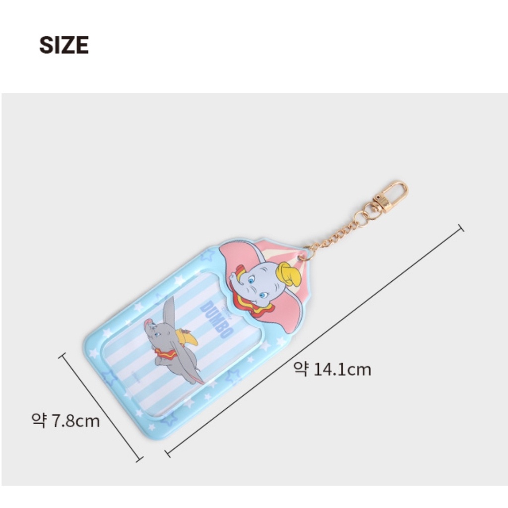 DAISO Ốp Điện Thoại Họa Tiết Voi Dumbo / AristoCats Marie Có Móc Khóa