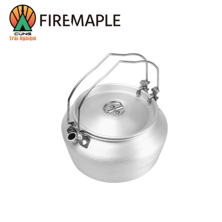 [CHÍNH HÃNG] Ấm Đun Nước 1.2L siêu tốc hợp kim nhôm  Fire Maple Chuyên Dụng Dã Ngoại FMC-NIMBUS-1200